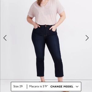 Madewell Curvy Cali Demi-Boot Jeans